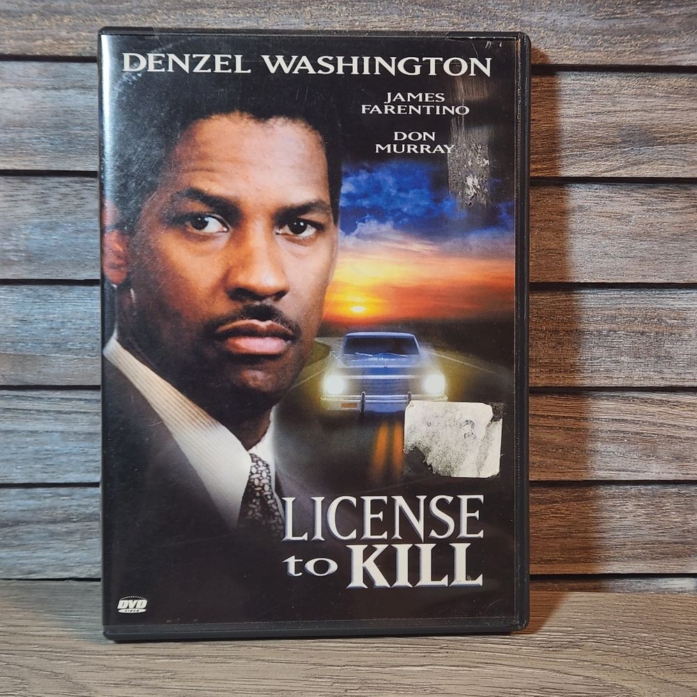 🖤 License to Kill dvd Denzel Washington Movie